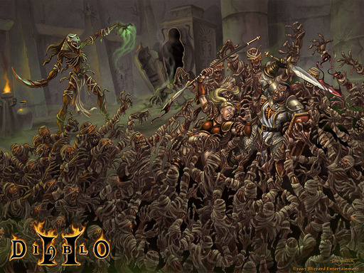 Diablo II - Стиль "Железного человека" в действии
